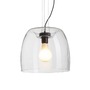 Kónická - RED R14395 ORLANDO 35 závěsná čiré sklo/černá 230V E27 24W - RED - DESIGN RENDL - foto 2