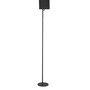 Stojací lampy - NV 9180522 Stojací lampa YAMA černé stínidlo a černý hliník vypínač na těle E27 1x12W 230V IP20 bez žárovky - NOVA LUCE - foto 2