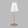 Stolní lampy dekorační - FAN I-CANTO/L1 Stolní lampa Lume Canto, zlaté/bílé, 1xG9, 12 x 12 x 35 cm - FANEUROPE - foto 2