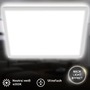 Hranatá - BRILO 3865416 Slim Case stropní svítidlo 42x42 cm - 22W, 3000lm, neutrální bílá, LED, bílé - BRILO - foto 2