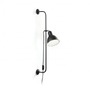 S ramenem - ILUX 179643 Nástěnná lampa Ideal Lux Shower AP1 nero 179643 černá - IDEALLUX - foto 2