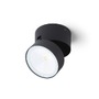 Nástěnná - RED R14201X VÝPRODEJ VZORKU - FLAVIO R přisazená černá 230V LED 6W 110° IP54 3000K - RED - DESIGN RENDL - foto 2