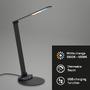 Stolní lampy pracovní - BRILO 7414-015 CCT-LED stolní lampa na psací stůl, 83 cm, 12 W, 680 lm, černá - BRILO - foto 2