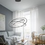 Dekorativní - PN 2124-13 LED závěsné svítidlo antracit stmívatelné CCT paměťová funkce nastavitelná výška 2700-5000K - PAUL NEUHAUS - foto 2