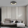 Kruhová - LD 14233-18 Kolekce Schöner Wohnen LED stropní svítidlo MONTA, černá, stmívatelné, paměťová funkce, krokově stmívatelné, 3000K - JUST LIGHT - foto 2