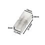 Přislušenství pro LED pásky - Přímá spojka LED pásku 230V bez kabelu - foto 2