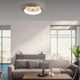 Kruhová - LD 14384-60 VERTIGO LED stropní svítidlo matná mosaz 50x50 kruhové křišťálový efekt stmívatelné CCT 2700-5000K - LEUCHTEN DIREKT / JUST LIGHT - foto 2