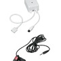 Ovladače pro vícebarevné LED pásky, RGB, RGBW - FAN STRIP-SOUND Dálkový ovladač a řídící jednotka RGB 12 V pro LED pásek s ovládáním hudbou - FANEUROPE - foto 2