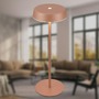 Stolní lampy dekorační - BRILO 7668014 Pala stolní lampička - 2W, 200lm, bezdrátová, LED, dotykový vypínač, stmívatelné, kávová - BRILO - foto 2