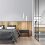 Subtilní - LD 18281-16 ATTACH LED závěsné svítidlo bílé nastavitelná výška magnetická nabíjecí hlava 3000K - JUST LIGHT - foto 2