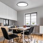 Kruhová - LD 15571-18 FLAT LED stropní svítidlo kruhové v černé s nastavitelnou teplotou barvy 2700-5000K a funkcí stmívání - LEUCHTEN DIREKT / JUST LIGHT - foto 2