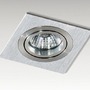 Hranatá - AZZ AZ2435 Stropní bodové zápustné svítidlo Azzardo Caro Square aluminium AZ2435 GU10 1x40W IP20 9,3cm hliníkové - AZZARDO - foto 2
