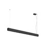 Podélná - LA 1010510 GLENOS® PRO závěsné svítidlo, 1, 2 m, DALI, UGR16, délka závěsu 210 cm, 3000K, 75°, černá - BIG WHITE (SLV) - foto 2