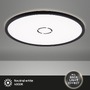 Kruhová - BRI 3392-015 Slim svítidlo LED panel, pr. 42 cm, 3000 lm, 22 W, černá - BRILONER - foto 2