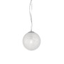 Koule - NV 9204203 Závěsné svítidlo FROZEN čiré sklo a akryl uvnitř chromovaný hliník E27 1x12W IP20 bez žárovky - NOVA LUCE - foto 2