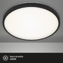 Kruhová - BRILO 3455215 LED stropní svítidlo, pr. 38,5 cm, 24 W, černá (starý kód: BRILO 3455-215) - BRILO - foto 2
