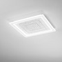 Hranatá - FAN I-AUX-Q60-GR Stropní svítidlo Aux šedé PMMA, čtverec, 40 W, CCT 3000/4000/6500 K, pr. 60 x 5,4 cm - FANEUROPE - foto 2