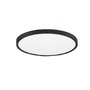 Kruhová - NV 9060191 Stropní svítidlo DIXIE LED stropní svítidlo černá 36W 3000K/4000K/6500K D400 H25 - NOVA LUCE - foto 2