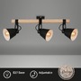 Bodová - BRILO 2406-035 Bodové svítidlo 68 cm 3x E27 40W černá - BRILO - foto 2