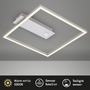 Hranatá - BRILO 3770019 LED stropní svítidlo s čidlem, 32 cm, 14W, 400lm, hliník - BRILONER - foto 2