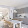 Kruhová - PN 8420-55 Q-VITO LED závěsné svítidlo v barvě oceli s nastavitelnou barvou světla a ovladačem Smart Home ZigBee 2700-5000K - PAUL NEUHAUS - foto 2