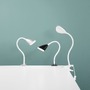Stolní lampy dekorační - FAN LEDT-LOCKE-WHITE Stolní lampa LED LOCKE bílá 6W 700lm 4000K 19,3x55 cm - FANEUROPE - foto 2