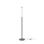 Stojací lampy - RED R14118 EMMETT stojanový podstavec černá staromosazná 230V E27 15W - RED - DESIGN RENDL - foto 2