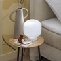 Stolní lampy dekorační - LD 13573-16 Kolekce Schöner Wohnen stolní lampa NAMI, bílá, E27, vhodné pro LED žárovky - JUST LIGHT - foto 2