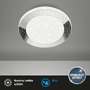 Kruhová - BRILO 3693-018 LED stropní svítidlo, pr. 28 cm, 15 W, 1600 lm, chrom - BRILO - foto 2