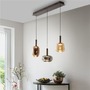 Dekorativní - PN 2680-70 IRIDES LED závěsné svítidlo nastavitelná výška Comfort Lift 3 ramenné stmívatelné paměťová funkce SimplyDim 3000K - PAUL NEUHAUS - foto 2