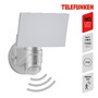 Reflektory - TF 304304TF TELEFUNKEN LED venkovní svítidlo s čidlem 24 cm 16W 1600lm stříbrná - BRILONER - foto 2