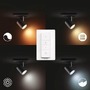Bodová - PH 8720169320710 Hue WA Runner bodové LED svítidlo GU10 5W 350lm 2200-6500K IP20 černá +ovladač - PHILIPS - foto 2