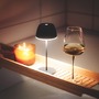 Stolní lampy dekorační - BRILO 7552013 Nabíjecí stolní lampa Riffle Mini - 20 cm, 1,5W, 150lm, bezdrátová, LED, stmívatelné, dotykový vypínač, měď - BRILO - foto 20
