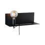 Dekorativní - P 78920 Nástěnné svítidlo Ablage Devara E27 max. 40W černá / kov USB - PAULMANN - foto 21