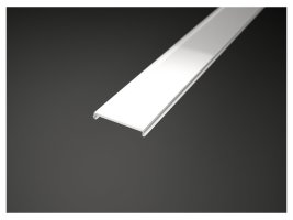 Difuzory a koncovky - Difuzor pro profil RECESSED 8, mléčný