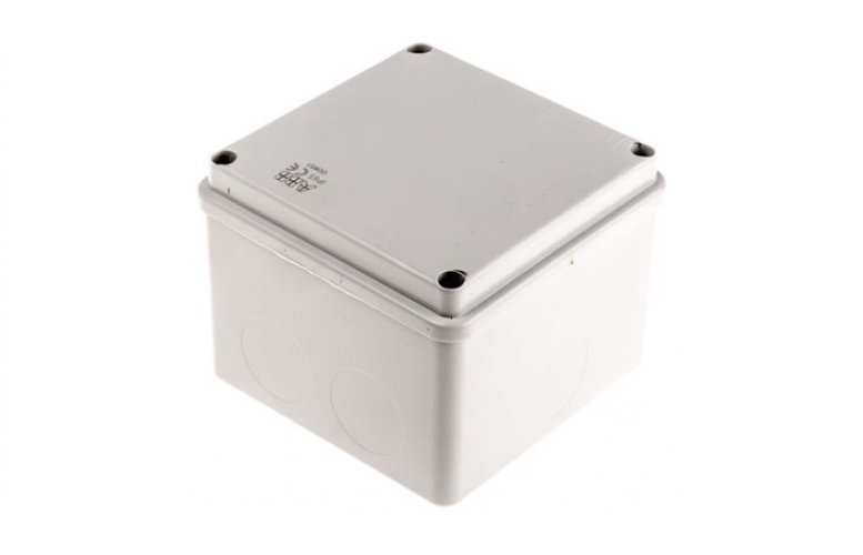 krabice a věnečky - LUCASYSTEM 00851 Krabice bez vývodek IP65 100x100x80 ABB - foto 1