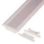 Difuzory a koncovky - Koncovka profilu V7W bílá plastová - foto 2