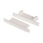Difuzory a koncovky - Koncovka profilu V7W bílá plastová - foto 4