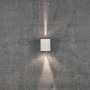 Nástěnná - NOR 49701001 Venkovní nástěnné svítidlo Canto 2 2x6W LED bílá čirá - NORDLUX - foto 22