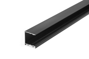 Systém Vario30 - LED profil VARIO30-03 přisazený s bočním svitem, černý, ACDE-9/TY