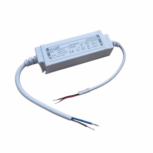 Napájecí zdroje 24V - 24W LED napájeci zdroj, 24V, voděodolný, 1A, IP67, MLED-24V24W-IP67 - foto 1