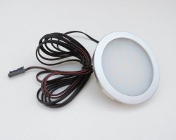 Vestavná bodová svítidla - Nábytkový LED panel 2,7W, 240lm, 70x12mm, vestavný/přisazený - rámeček součástí