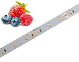 Potravinářské, UV a speciální LED pásky - Potravinářský pásek: OVOCE, 5000-5500K, 12W/m, PROFI, 12V, IP20, 60LED/m, SMD2835, záruka 5 let