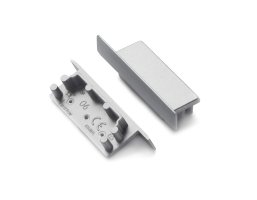 Difuzory a koncovky - Koncovka profilu VARIO30-06 stříbrná, V4920040