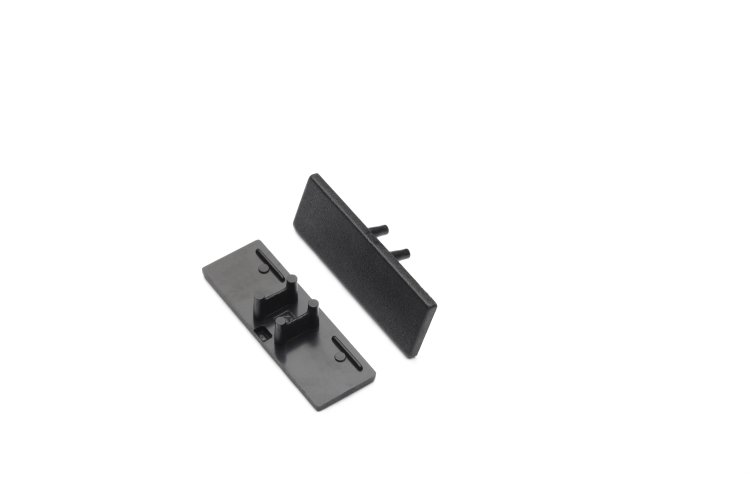 Difuzory a koncovky - Koncovka profilu BACK10 černá, 90100002 - foto 1