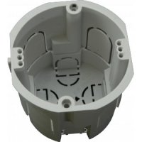 krabice a věnečky - Krabice hluboká UNI prázdná 73x73mm- samozhášivá