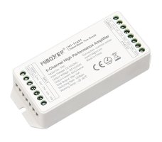 Zesilovače - 5 kanálový zesilovač MiBoxer, 6A/kanál, 12-24VDC, PA5, Mi-light