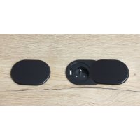 Nábytkové zásuvky, vypinače - Vestavná, nábytková zásuvka SLIDE BOX s USB, 1x230V, 1XUSB, IP20, Ø60, černá, SLIDEBOX-1G1U-FR-CZ-01