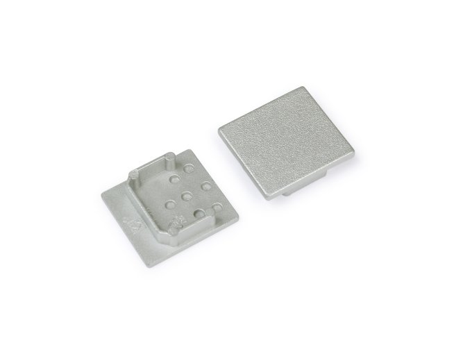 Difuzory a koncovky - LINEA20 koncovka stříbrná, C1940040 - foto 1