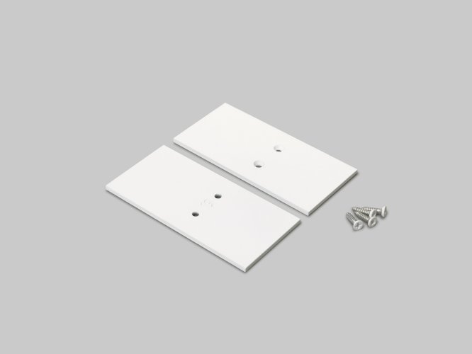 Difuzory a koncovky - Koncovka profilu VARIO30-19 bílá, V4560001s - foto 1